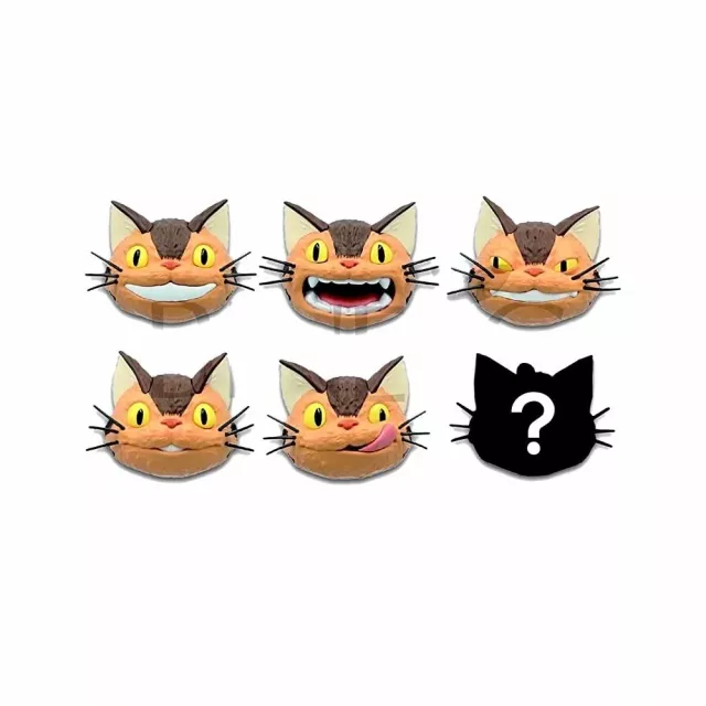 Mágnes Ghibli (My Neighbor Totoro) - Catbus Face Blind Box (véletlenszerű választás) - Mágnesek