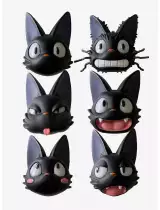 Mágnes Ghibli (Kiki's Delivery Service) - Jiji Face Blind Box (véletlenszerű választás) - Mágnesek