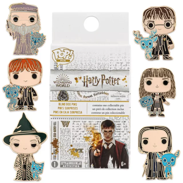Odznak Harry Potter - náhodný výběr (Funko Loungefly Pins)