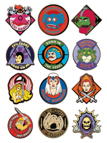 Kitűző – Masters of the Universe Mystery Pin (véletlenszerű változat)
