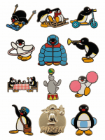 Pingu kitűző - Mystery Pack (véletlenszerű választás)