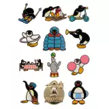 Pingu kitűző - Mystery Pack (véletlenszerű választás) - Figura