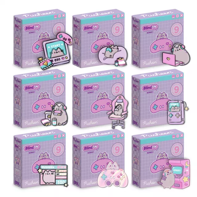 Kitűző Pusheen - Series 1 Blind Box (véletlenszerű választás) - Kitűző