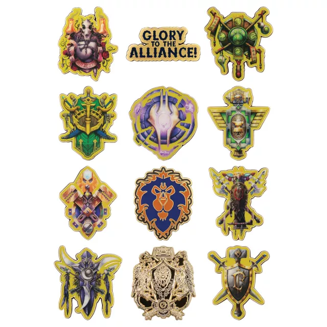 World of Warcraft kitűző - Alliance (véletlenszerű választás) - Figura
