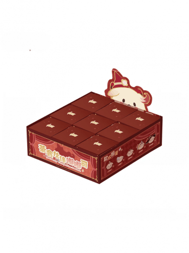 Plüss Genshin Impact - Tea Party Companion Dodoco Blind Box (véletlenszerű választás)