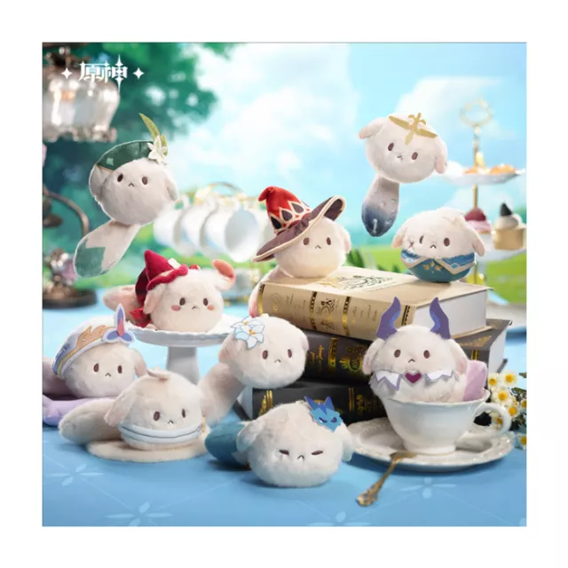 Plüss Genshin Impact - Tea Party Companion Dodoco Blind Box (véletlenszerű választás) - Anime