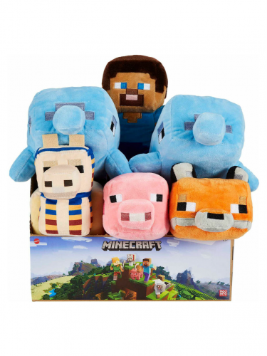 Plüss Minecraft - Characters (véletlenszerű kiválasztás)