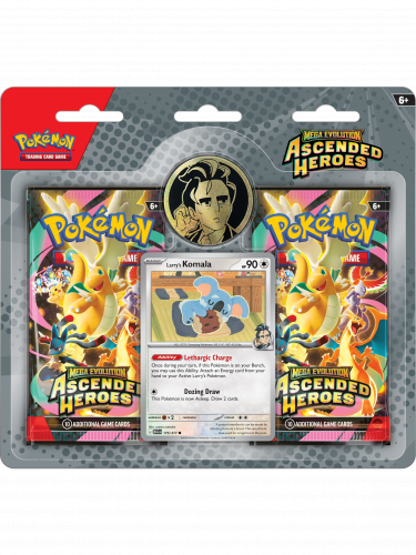 Kártyajáték Pokémon TCG: Mega Evolution - Ascended Heroes Larry 2-Pack Blister