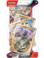 Kártyajáték Pokémon TCG: Scarlet & Violet - Obsidian Flames Premium Checklane Blister booster (Annihilape)