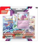 Kártyajáték Pokémon TCG: Scarlet & Violet - Paldea Evolved 3-Pack Blister booster (Tinkatink)