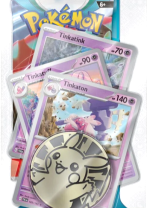 Kártyajáték Pokémon TCG: Scarlet & Violet - Paradox Rift Premium Checklane Blister booster (Tinkaton)