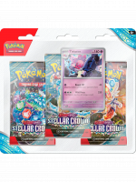 Kártyajáték Pokémon TCG: Scarlet & Violet - Stellar Crown 3-Pack Blister booster (Tinkaton)