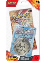 Kártyajáték Pokémon TCG: Scarlet & Violet - Surging Sparks Checklane Blister booster (Wooper)