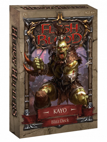 Kártyajáték Flesh and Blood TCG: Heavy Hitters - Kayo Blitz Deck