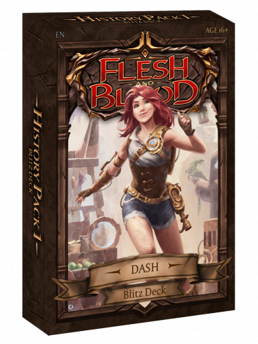 Kártyajáték Flesh and Blood TCG: History Pack 1 - Dash Blitz Deck