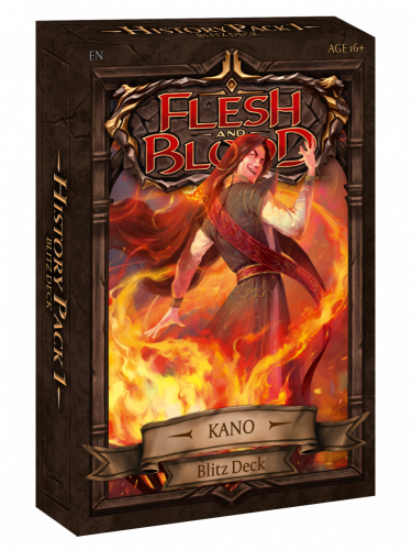 Kártyajáték Flesh and Blood TCG: History Pack 1 - Kano Blitz Deck