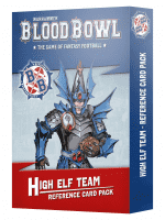 Társasjáték Blood Bowl - High Elf Team - Reference Card Pack