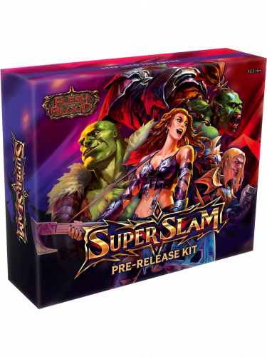 Kártyajáték Flesh and Blood TCG: Super Slam - Pre-release kit
