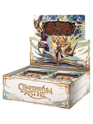 Kártyajáték Flesh and Blood TCG: Compendium of Rathe - Booster Box (24 booster)