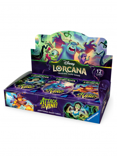 Kártyajáték Lorcana: Attack of the Vine - Booster Box  (24 booster)