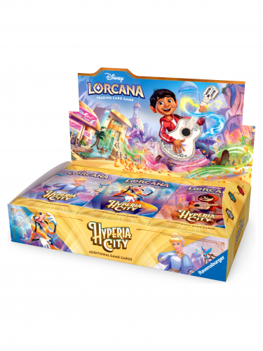 Kártyajáték Lorcana: Hyperia City Booster Box (24 booster)