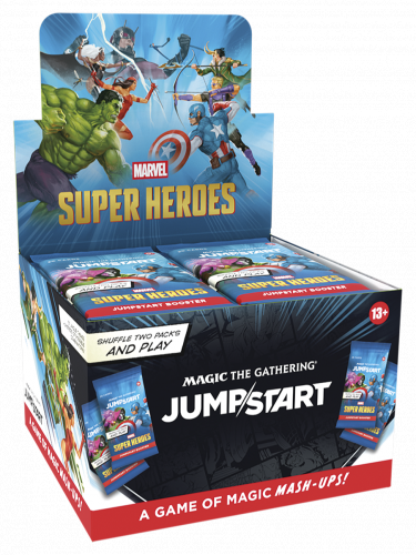 Kártyajáték Magic: The Gathering Marvel Super Heroes - Jumpstart Booster Box (24 booster)