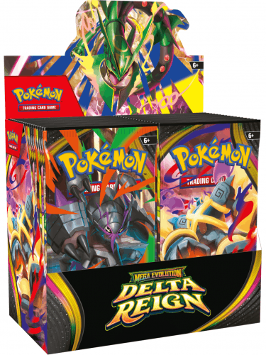 Kártyajáték Pokémon TCG: Mega Evolution - Delta Reign - Booster Box (36 booster)