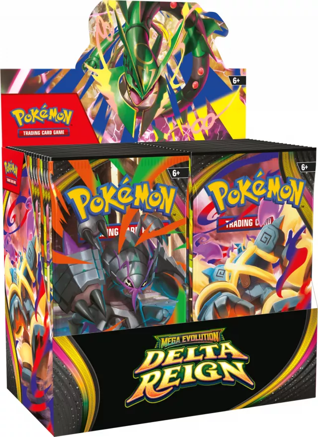 Kártyajáték Pokémon TCG: Mega Evolution - Delta Reign - Booster Box (36 booster) - TCG gyűjthető kártyajáték