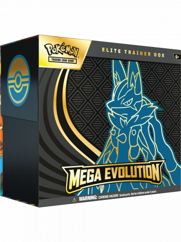 Kártyajáték Pokémon TCG: Mega Evolution Elite Trainer Box (Mega Lucario)