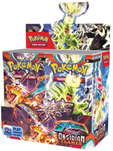 Kártyajáték Pokémon TCG: Scarlet & Violet - Obsidian Flames Booster Box (36 boosterů)