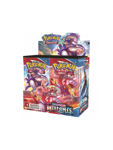 Kártyajáték Pokémon TCG: Sword & Shield Battle Styles - booster box (36 boosterů)