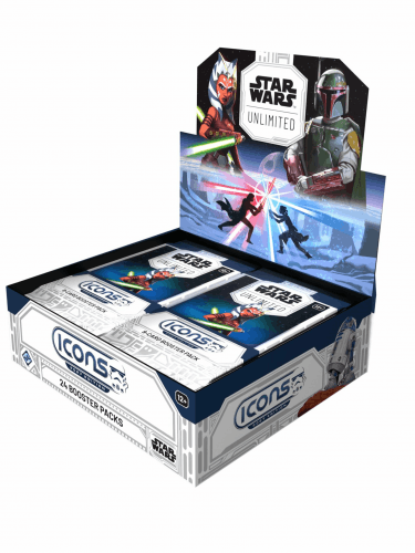 Kártyajáték Star Wars: Unlimited - Icons Booster Box (24 booster)