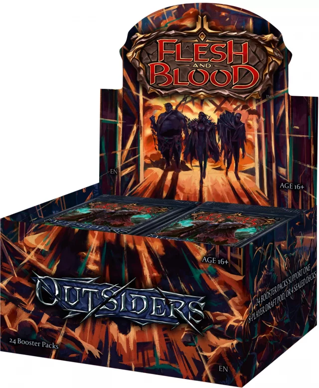 Karetní hra Flesh and Blood TCG: Outsiders - Booster Box - TCG gyűjthető kártyajáték