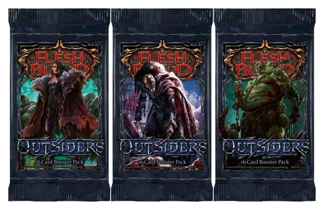 Kártyajáték Flesh and Blood TCG: Outsiders - Booster - TCG gyűjthető kártyajáték