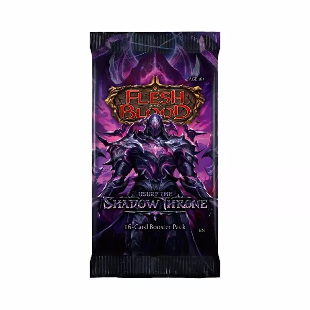 Kártyajáték Flesh and Blood TCG: Usurp the Shadow Throne - Booster (16 kártya) - Gyűjtői kártyák