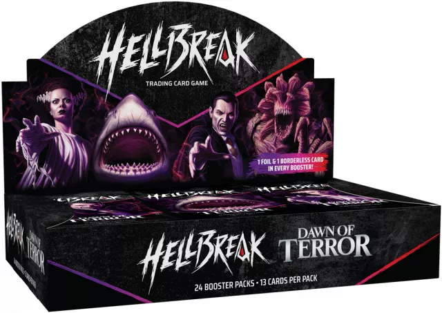 Kártyajáték Hellbreak TCG: Dawn of Terror - Booster Box (24 booster) - TCG gyűjthető kártyajáték