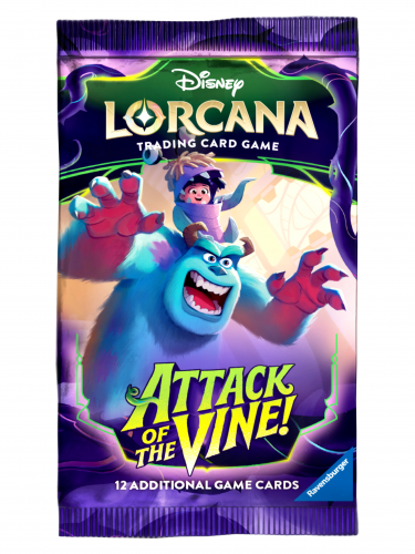 Kártyajáték Lorcana: Attack of the Vine - Booster (12 kártya)
