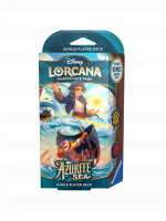 Kártyajáték Lorcana: Azurite Sea - Amber / Ruby Starter Deck