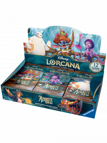 Kártyajáték Lorcana: Azurite Sea - Booster Box (24 boosterů)