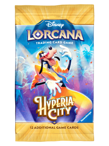 Kártyajáték Lorcana: Hyperia City Booster (12 kártya)