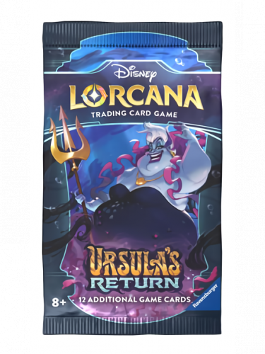 Kártyajáték Lorcana: Ursula's Return - Booster (12 kártya)
