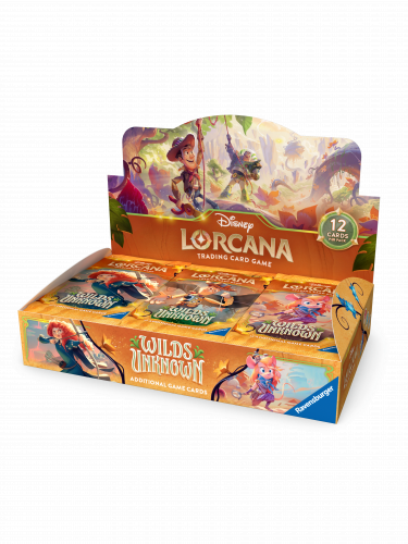 Kártyajáték Lorcana: Wilds Unknown - Booster Box (24 booster)