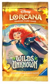 Karetní hra Lorcana: Wilds Unknown - Booster (12 karet)