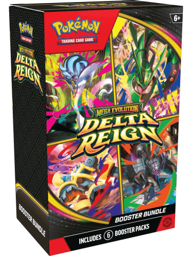 Kártyajáték Pokémon TCG: Mega Evolution - Delta Reign - Booster Bundle (6 booster)