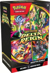 Kártyajáték Pokémon TCG: Mega Evolution - Delta Reign - Booster Bundle (6 booster) - TCG gyűjthető kártyajáték