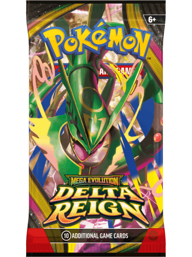 Kártyajáték Pokémon TCG: Mega Evolution - Delta Reign - Booster (10 kártya)