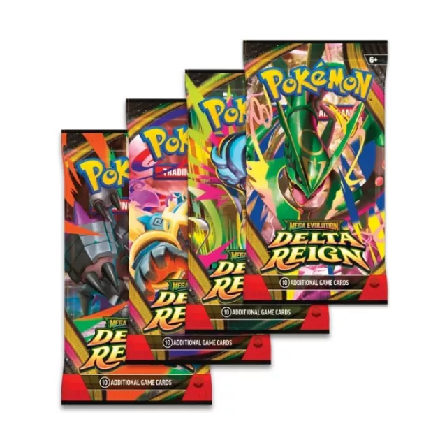 Kártyajáték Pokémon TCG: Mega Evolution - Delta Reign - Booster (10 kártya) - TCG gyűjthető kártyajáték