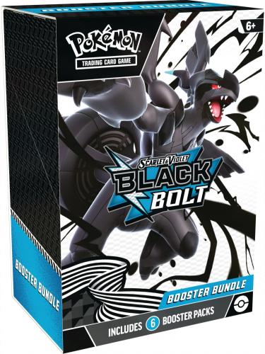 Kártyajáték Pokémon TCG: Scarlet & Violet - Black Bolt Booster Bundle (6 csomag)