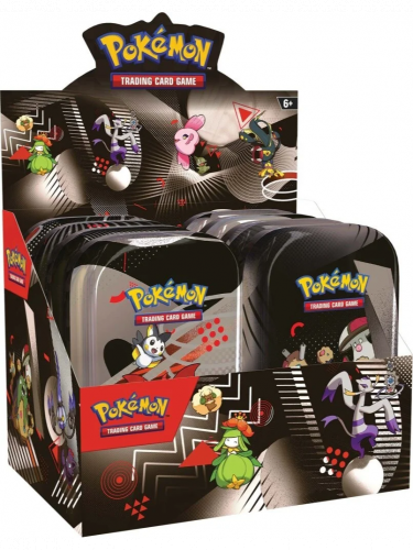 Kártyajáték Pokémon TCG: Scarlet & Violet - Black Bolt & White Flare - Unova Mini Tin Display