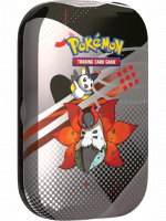 Kártyajáték Pokémon TCG: Scarlet & Violet - Black Bolt & White Flare - Volcarona Unova Mini Tin